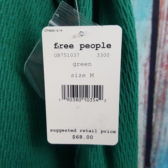 Free People Rainbow Long Sleeve Thermal Top - Picture 6 of 8